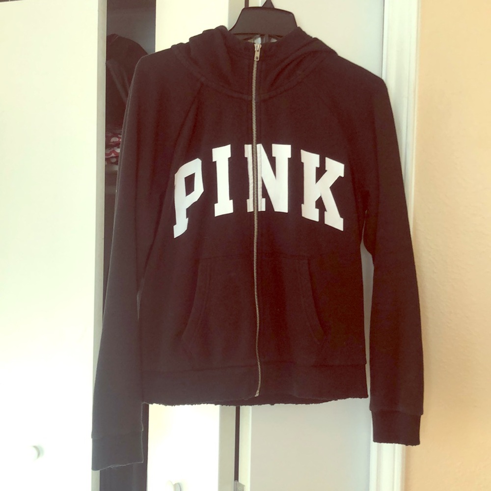VS Pink Zip-Up Hoodie
